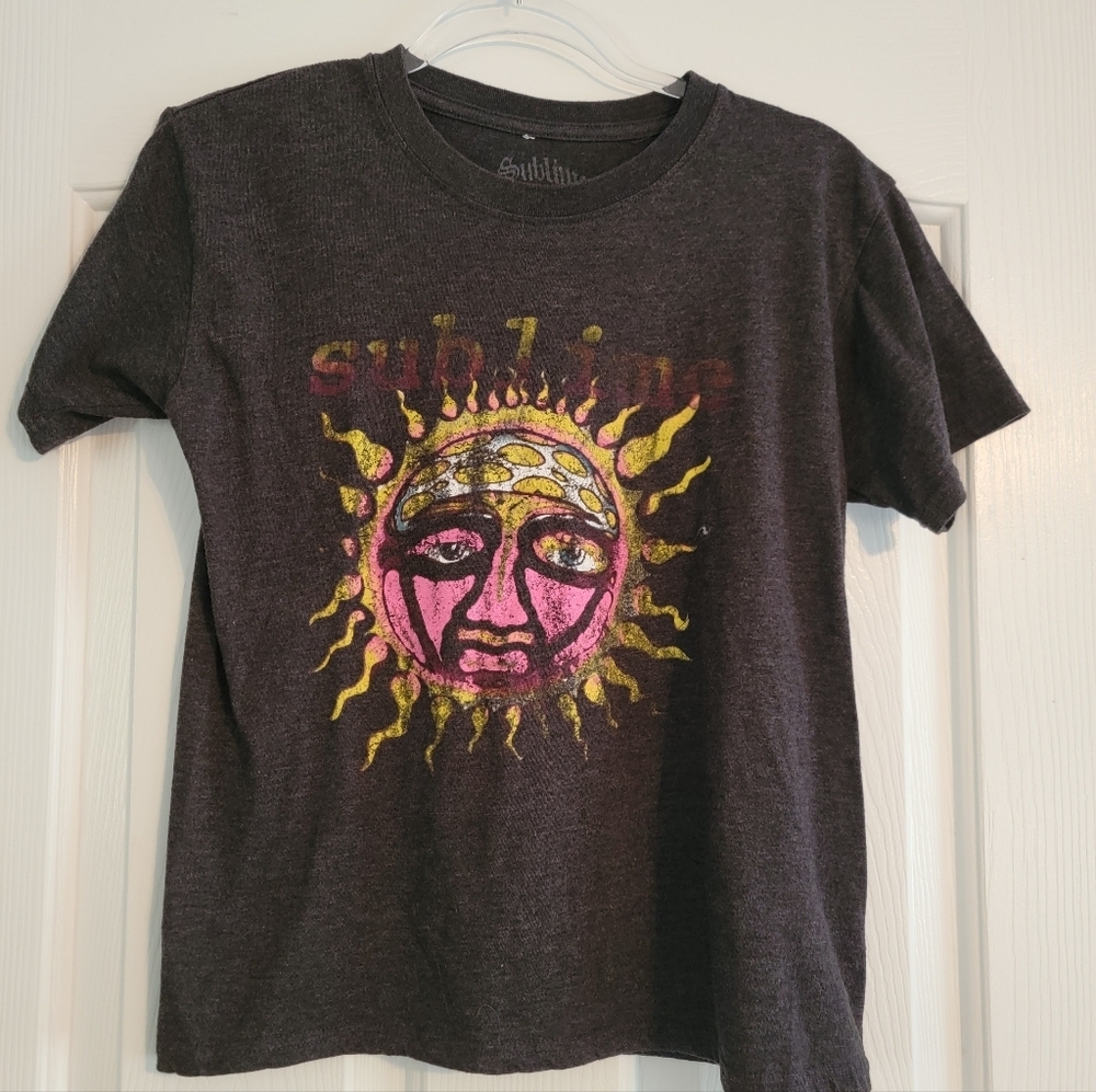 Sublime Dark Heather Grey Tee